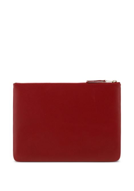 pouch zip classic line unisex rossa COMME DES GARÇONS WALLET | SA5100RED